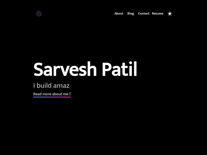 Sarvesh Patil
