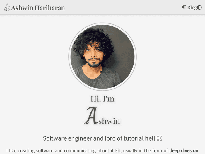 Ashwin Hariharan