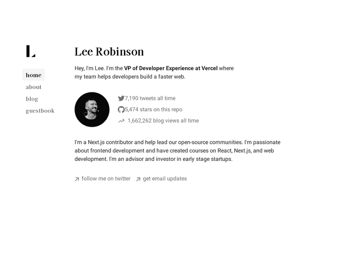 Lee Robinson